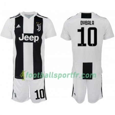 Tenue Juventus Dybala 10 Enfant Domicile 2018-2019 Maillot de Foot